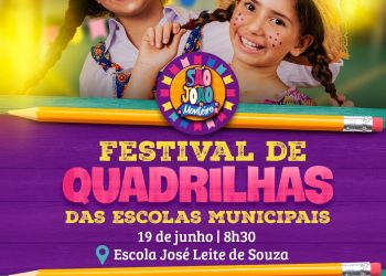 Clima junino contagia a cidade de Monteiro com Festival de Quadrilhas Escolares