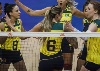 Vôlei: Brasil bate Coreia do Sul em Brasília pela Liga das Nações