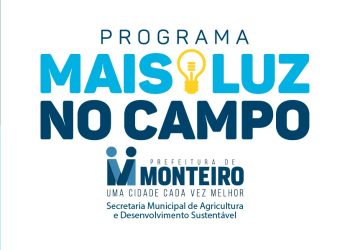 Após chuvas de junho e julho, Secretaria de Agricultura agiliza reposições de lâmpadas na zona rural