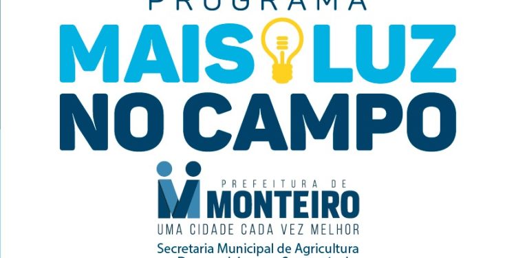 Após chuvas de junho e julho, Secretaria de Agricultura agiliza reposições de lâmpadas na zona rural