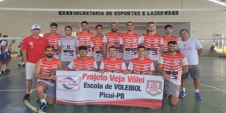 Equipe Picuiense Veja Vôlei se consagra campeã na Copa Rogério Gomes, em Carnaúba dos Dantas-RN