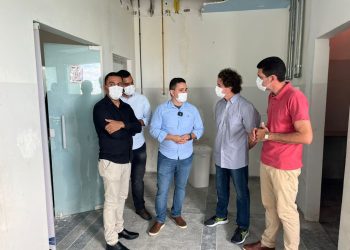 Durante inspeção às obras do ISEA, secretário destaca importância da atuação de Veneziano: “Ficará na história do instituto”