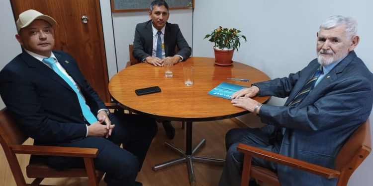 Prefeito Éden reencontra o Dep. Federal Luiz Couto agradece emendas para Sumé