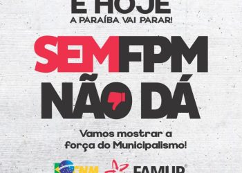 Câmara de Vereadores de Sumé adere à paralisação municipalista nacional em virtude da queda do repasse do FPM