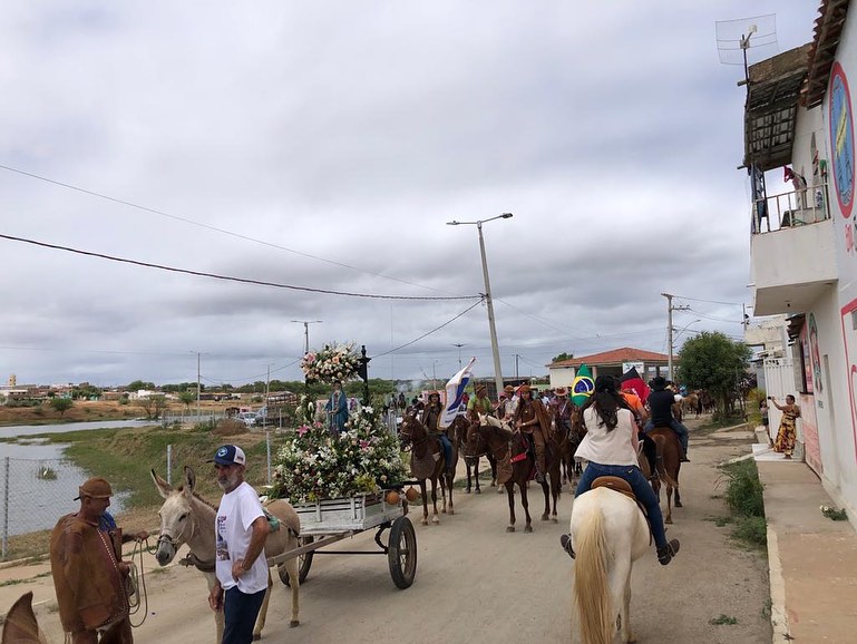 369897754 Em Monteiro: Paróquia Nossa Senhora das Dores realiza missa do Vaqueiro