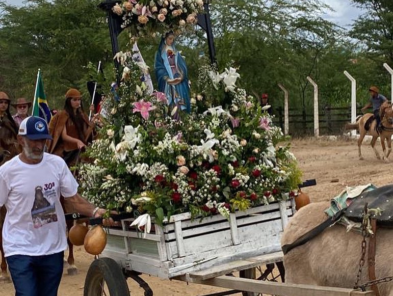 45244613 Em Monteiro: Paróquia Nossa Senhora das Dores realiza missa do Vaqueiro
