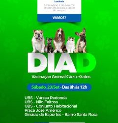 Sumé terá dia “D” de vacinação animal no próximo sábado