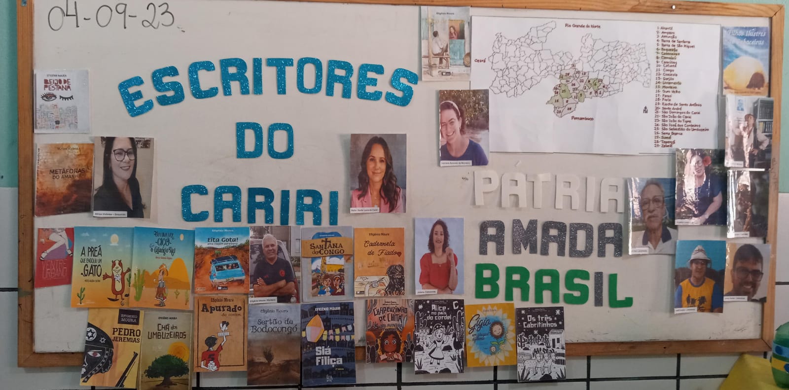 “Escritores do Cariri”: em Livramento projeto apresentará 12 autores durante Desfile Cívico de 7 de setembro