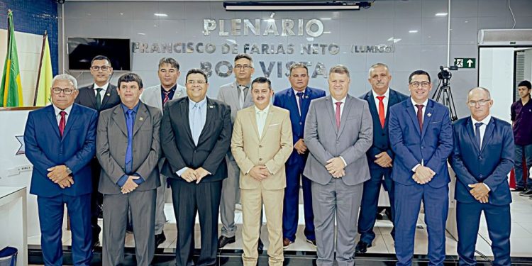 Em Sessão Solene, vereadores tomam posse na Câmara Municipal de Boa Vista