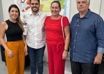 Prefeita Ana Paula, vice-prefeito Cajó Menezes e ex-prefeita Anna Lorena cumprem agenda em João Pessoa