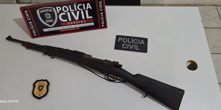 MULUNGU: Polícia Civil prende mais um investigado por assassinato cometido já em 2025; fuzil é apreendido