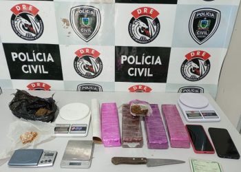 EM CAMPINA: Polícia Civil prende mulher suspeita de tráfico de drogas
