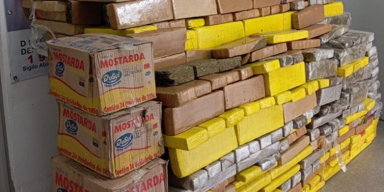 MAIS DE 1 TONELADA: Com apreensão da DRACO, Polícia Civil passa de mil quilos de drogas apreendidos nos últimos cinco meses MAIS DE 1 TONELADA: Com apreensão da DRACO, Polícia Civil passa de mil quilos de drogas apreendidos nos últimos cinco meses