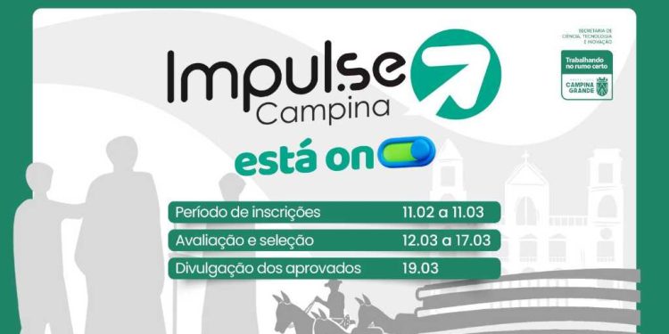 Impulse Campina: Prefeitura abre inscrições com número recorde de vagas para startups