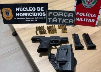 OPERAÇÃO ARAPUCA: Polícias Civil e Militar prendem homem acusado de praticar duplo homicídio em Caaporã