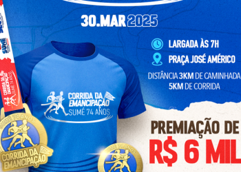 Abertas as inscrições para a Corrida de Rua de Sumé que também celebra as comemorações do aniversário da cidade