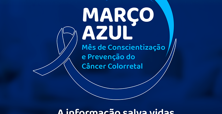 Março Azul-Marinho: Secretaria de Saúde inicia campanha e alerta para riscos do câncer colorretal