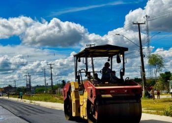 Prefeitura de Campina Grande segue com as obras de pavimentação da Avenida João Wallig