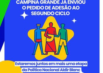 Fomento Cultural: Campina Grande envia termo de adesão para segundo ciclo da Política Nacional Aldir Blanc