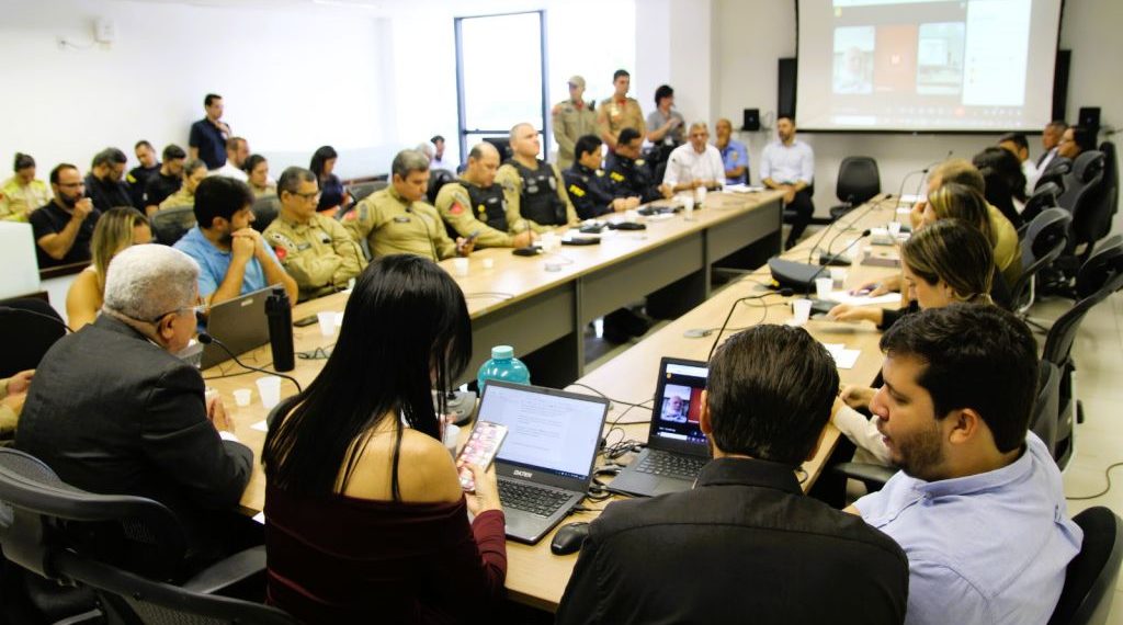 Sesds participa de reunião com o MPPB para definir estratégias de segurança para o São João de Campina Grande