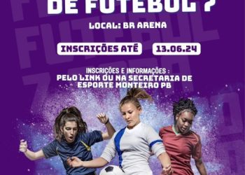 Prefeitura de Monteiro lança 1ª Copa Dr. Chico de Futebol 7 Feminino com inscrições abertas