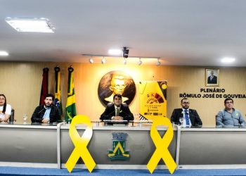 Câmara realiza sessão especial alusiva ao Maio Amarelo e discute demandas da população