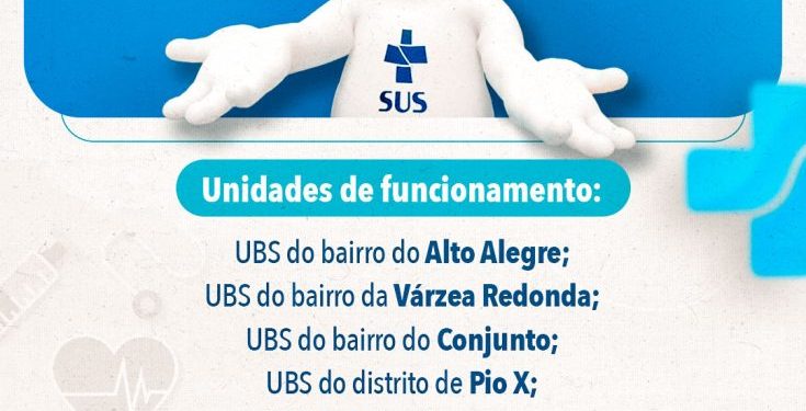 Saúde de Sumé realiza Dia D contra a Influenza e Multivacinação