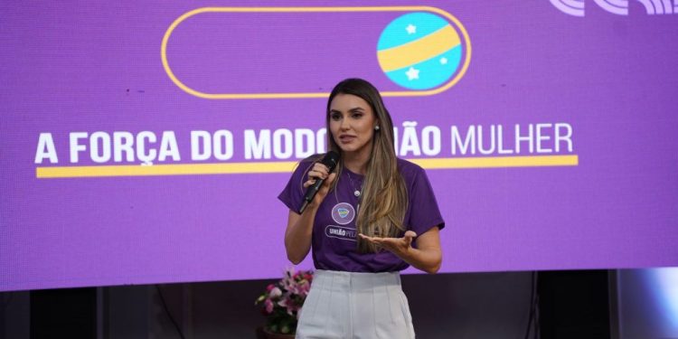 Juliana Cunha Lima destaca protagonismo feminino na política durante evento do União Brasil em Campina Grande Juliana Cunha Lima destaca protagonismo feminino na política durante evento do União Brasil em Campina Grande