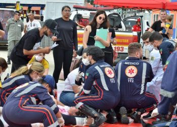 O MAIOR SÃO JOÃO DO MUNDO: Equipes de segurança realizam simulado de salvamento de vítimas de explosão e desabamentos, no Parque do Povo, na noite da próxima terça-feira