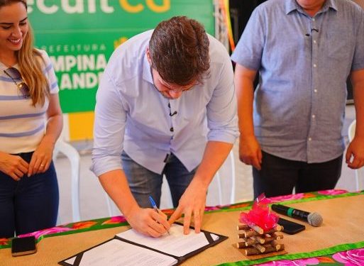 O MAIOR SÃO JOÃO DO MUNDO: Prefeitura firma mais um convênio histórico com quadrilhas juninas de Campina Grande