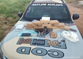 Ação conjunta prende foragido da justiça com 11 quilos de pasta base de cocaína em Cajazeiras