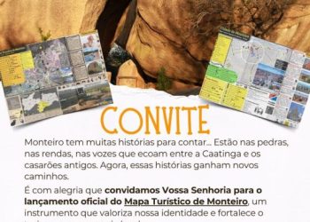 TURISMO: Ana Paula Morato lança nesta segunda-feira (16) o Mapa Turístico de Monteiro