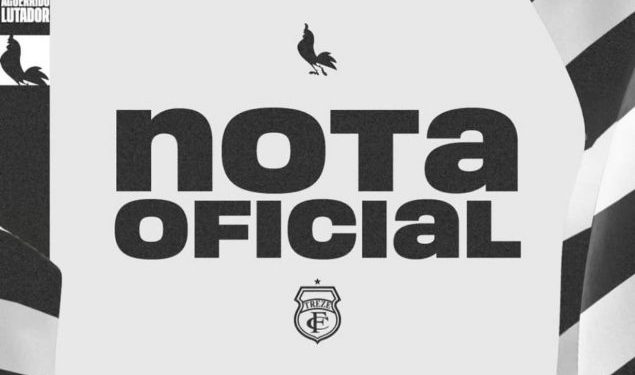 O Presidente Artur Bolinha informa a sua renúncia ao cargo de Presidente do Treze Futebol Clube. Os Vice-Presidentes e toda a Diretoria acompanham a decisão.