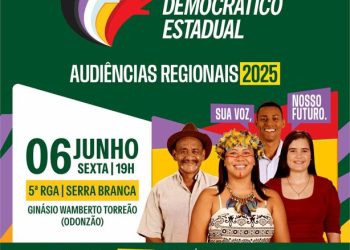 Ana Paula e Cajó Menezes convidam monteirenses para participar do Orçamento Democrático 2025