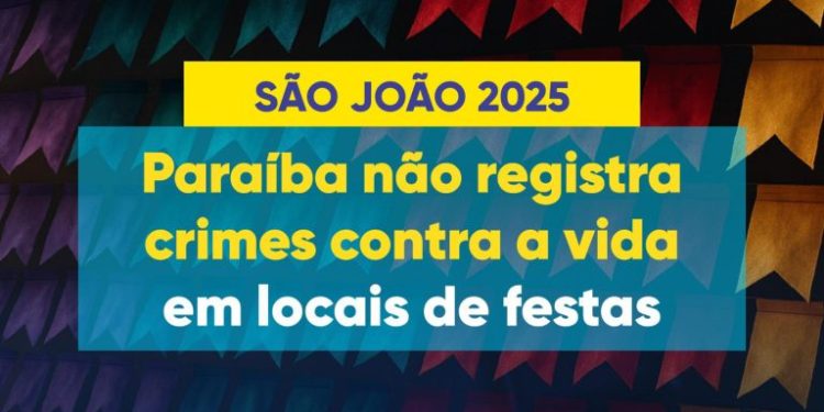 Nenhum homicídio foi registrado em locais de festa, durante os eventos juninos deste ano.