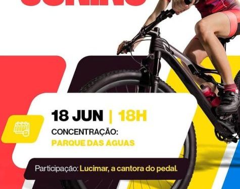 Monteiro se prepara para o Pedal Junino nesta terça-feira (18), com concentração no Parque das Águas