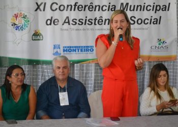11ª Conferência Municipal de Assistência Social de Monteiro celebra 20 anos do SUAS e propõe avanços para o futuro