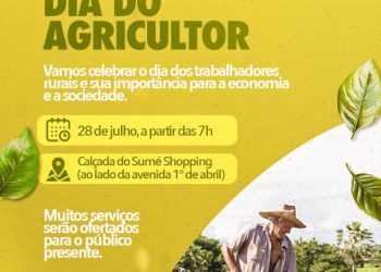 Prefeitura de Sumé promove evento para comemorar o Dia do Agricultor