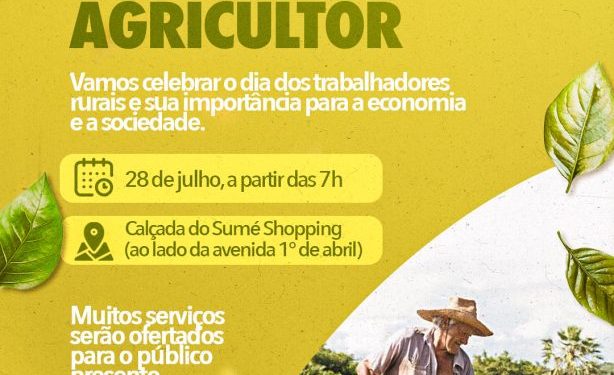 Prefeitura de Sumé promove evento para comemorar o Dia do Agricultor
