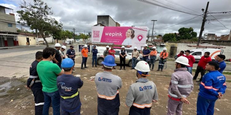 Fios Soltos: Procon de Campina Grande acompanha ação de reordenamento da fiação em postes do Município