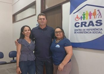 Secretaria de Assistência Social recebe prefeito para alinhar projetos e ações