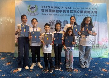 Estudantes de Campina Grande recebem menção honrosa na Olimpíada Asiática de Matemática