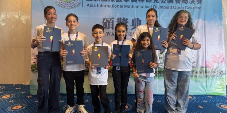 Estudantes de Campina Grande recebem menção honrosa na Olimpíada Asiática de Matemática
