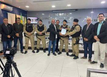 Câmara de Boa Vista homenageia com Moção de Aplausos a Guarnição da Polícia Militar