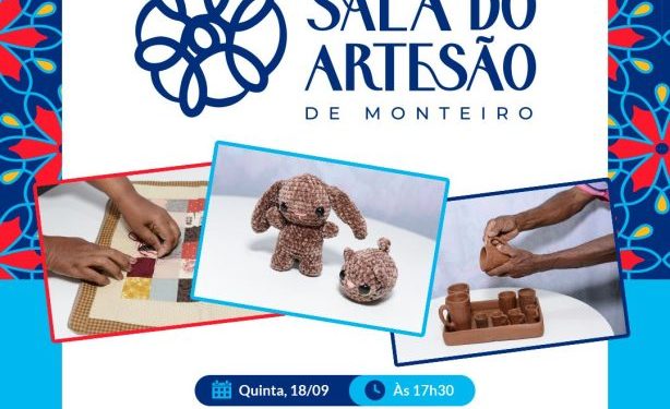 SALA DO ARTESÃO: Prefeitura de Monteiro inaugura “Sala do Artesão” nesta quinta-feira (18)