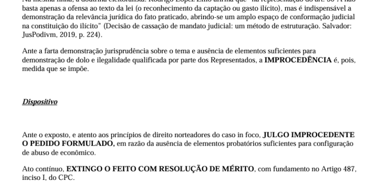 Justiça eleitoral impõe mais uma derrota a Jhony Bezerra em pedido de cassação de Bruno e Alcindor