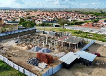 Obras de construção do novo CAPS no Complexo Aluízio Campos já ultrapassam 17% de serviços executados