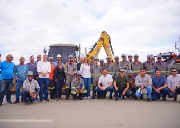 Campina Grande dá início às obras do VLT com presença do prefeito Bruno Cunha Lima e lideranças políticas