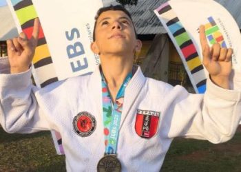 Aluno da rede municipal conquista medalha de bronze nos Jogos Escolares do Brasil em Uberlândia