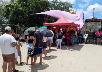 Em ambiente de alegria e brincadeiras o Parque recebe grande público para comemorar o Dia da Criança